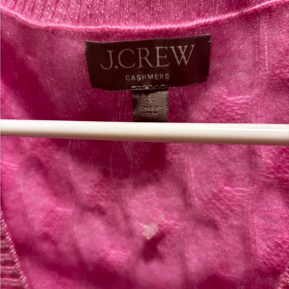 Cashmere jcrew sweater top with beautiful gold buttons #jcrew - Picture 2 of 3